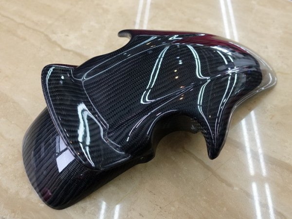 画像2: CB11100RS カーボンエアロフロントフェンダー/ 綾織り (2)