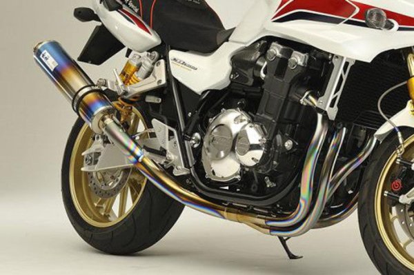 画像2: CB1300SF・SB用 手曲げオールチタンマフラー (2)